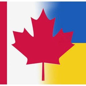 3'x5' Canada/Ukraine Friendship Flag